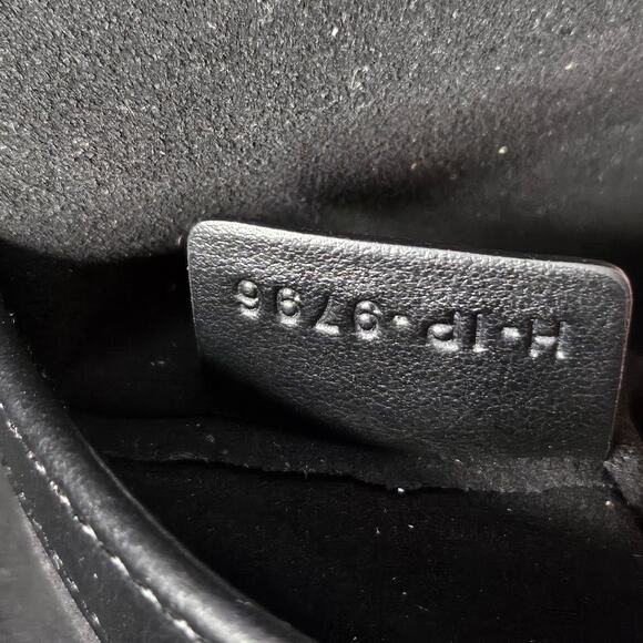 Celine Large Cabas Hippo Drawstring Cuir Triomphe Smooth Leather Tote Black - Picture 7 of 8